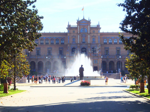 This is the Plaza de Espa&ntilde;a.